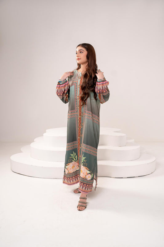 Printed Kaftaan Pret - PK02