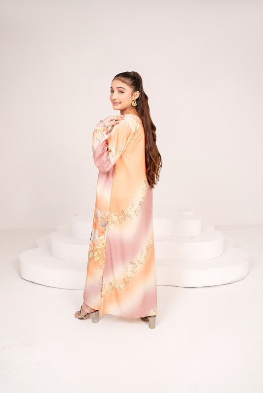 Printed Kaftaan Pret - PK05