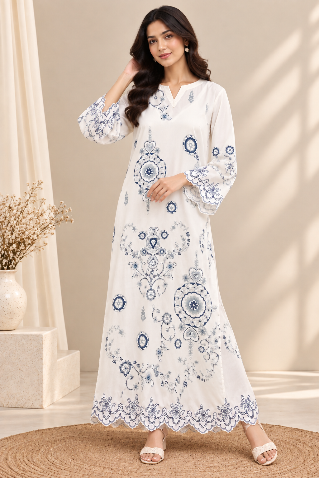 Printed Kaftaan Pret - PK07