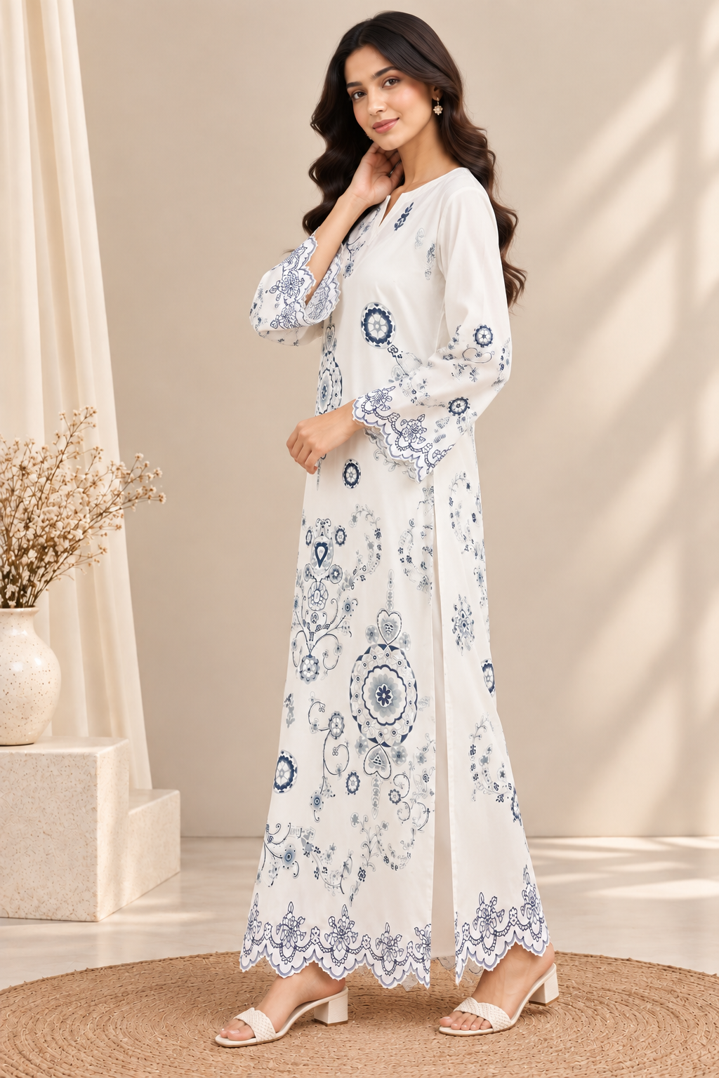Printed Kaftaan Pret - PK07