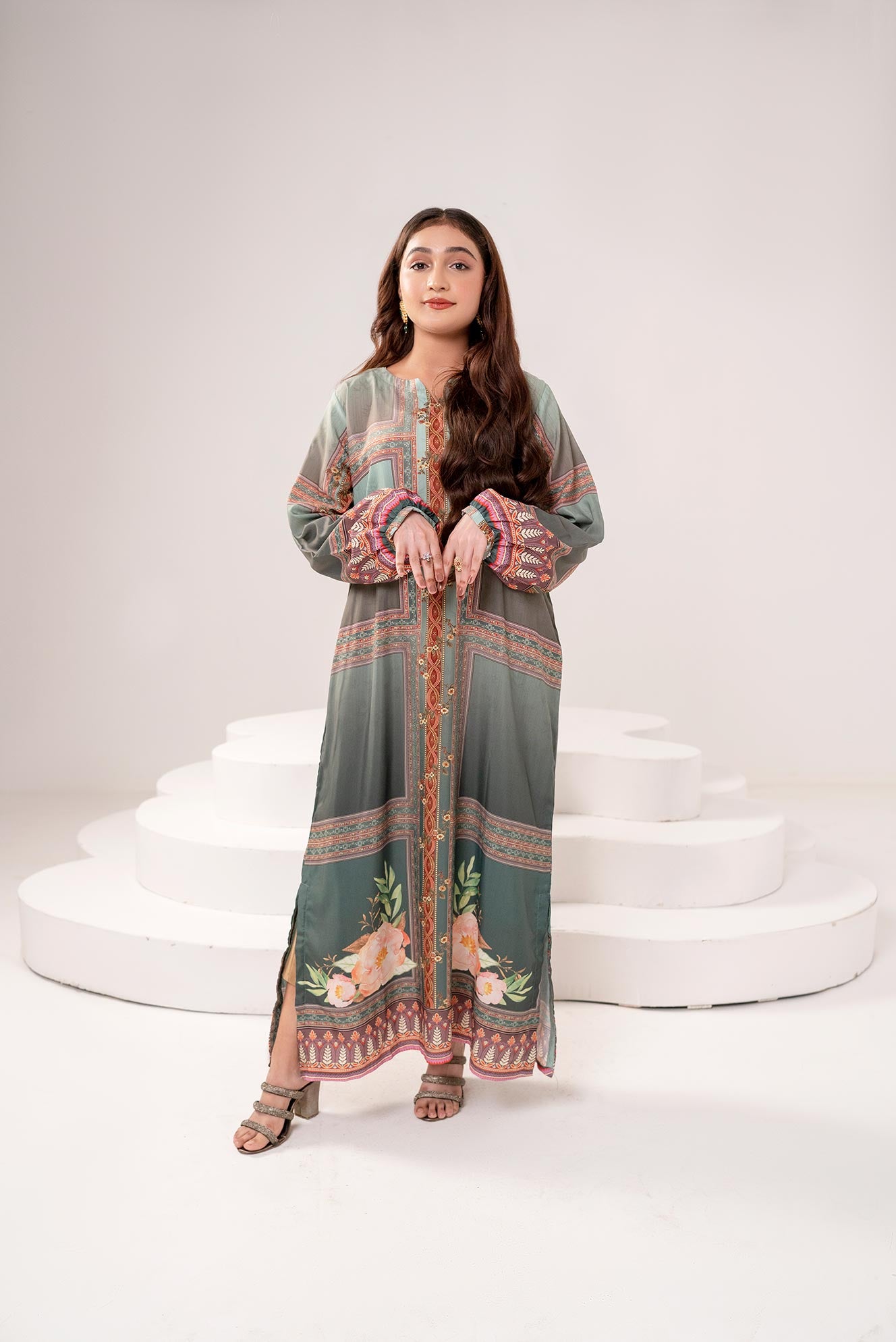 Printed Kaftaan Pret - PK02