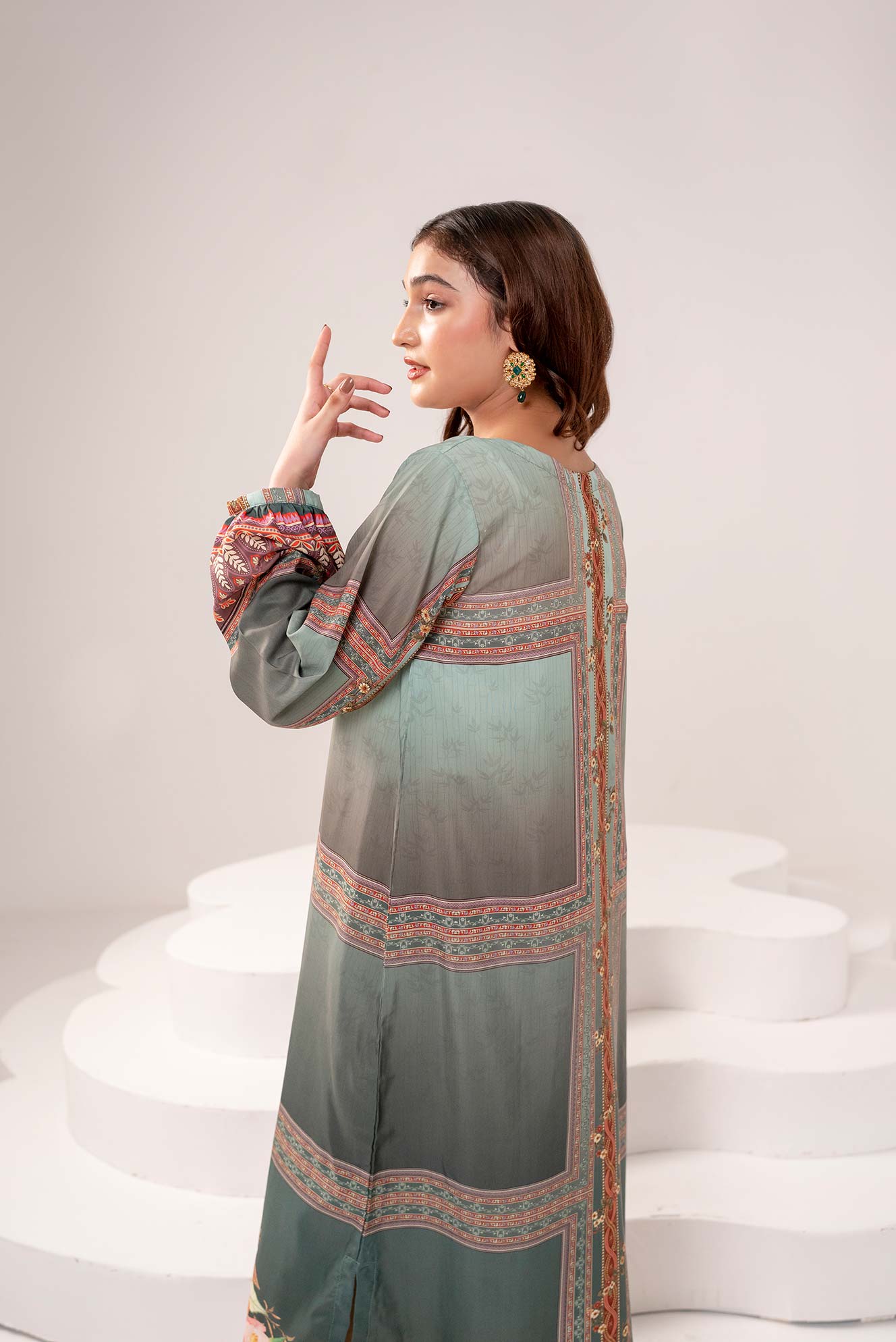 Printed Kaftaan Pret - PK02