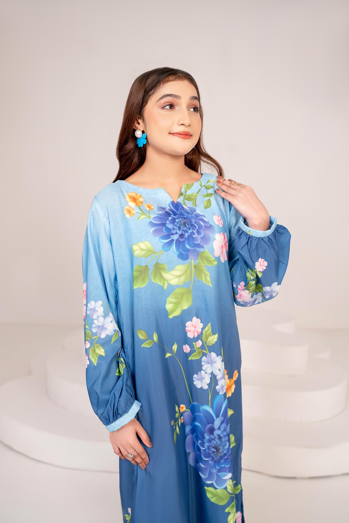 Printed Kaftaan Pret - PK03