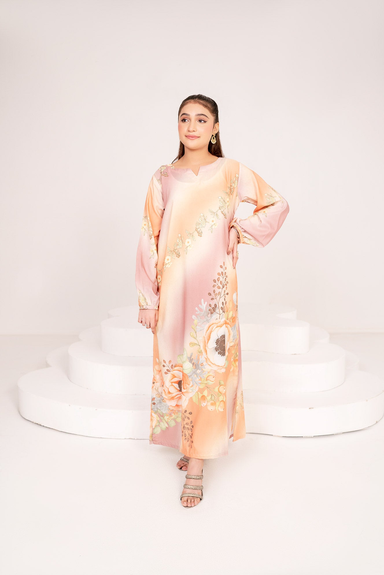 Printed Kaftaan Pret - PK05