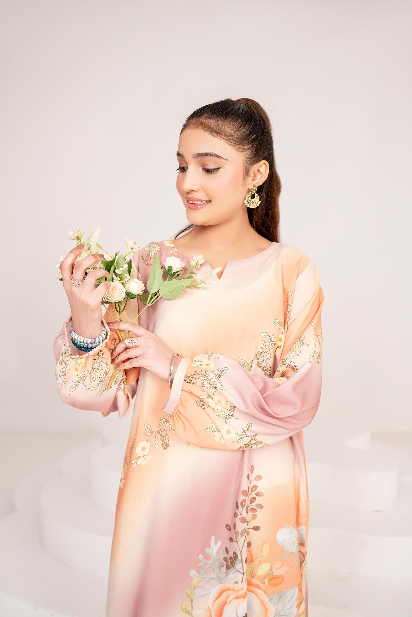 Printed Kaftaan Pret - PK05