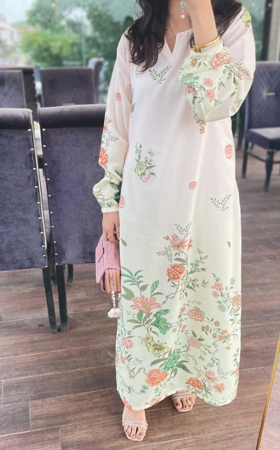 Printed Kaftaan Pret - PK06