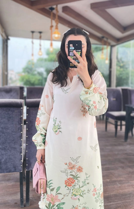 Printed Kaftaan Pret - PK06