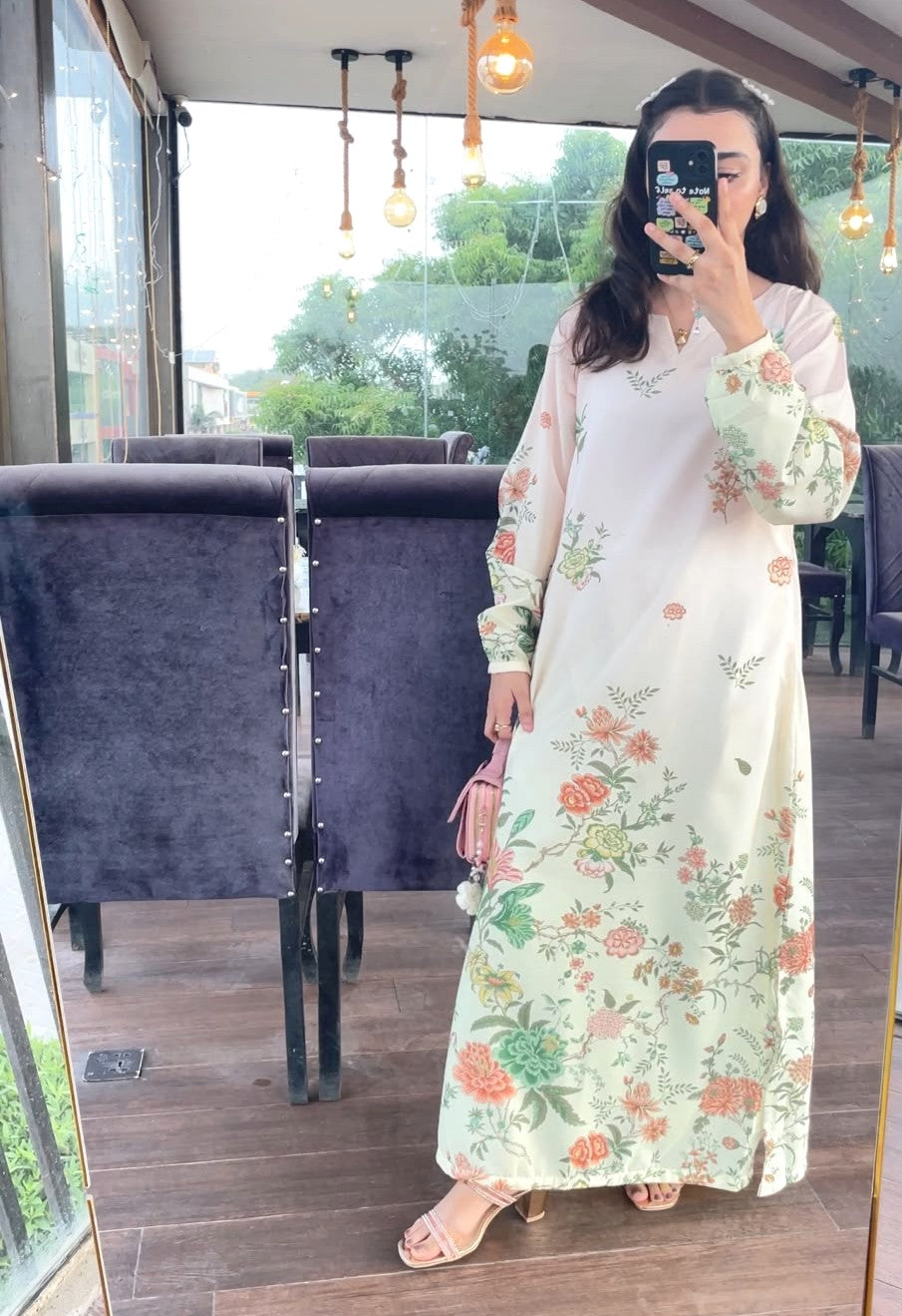 Printed Kaftaan Pret - PK06