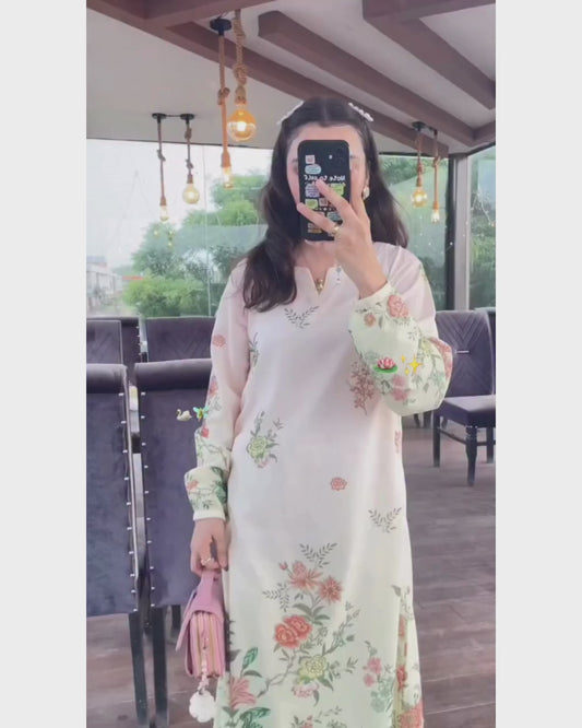 Printed Kaftaan Pret - PK06